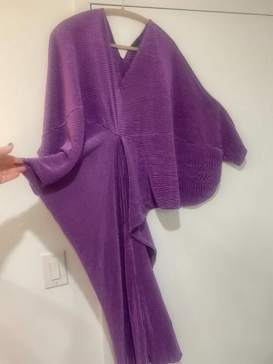 byVinnik Slink Sitzprobe dress in Purple - Plus - Picture 4 of 5